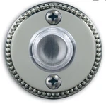 Heath Zenith DW-705 Wired Push Button Led Lighted Doorbell. Fixed Price $10.99.
