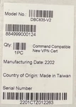 DBC835-V2 Brand New Adt Doorbell Camera With Mounting Kit & Wedge. Fixed Price $45.00.