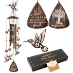 Hummingbird Wind Chimes For Outside, Brass Metal Outdoors,humming.... Fixed Price $26.48.