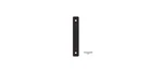 Flat Blank Face Plate Kit 1" X 6-7/8" Dark Bronze Finish. Fixed Price $29.07.