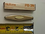 Vintage Nutone PB3N Gold Anodized Doorbell Pushbutton. Fixed Price $13.99.