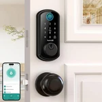 Wifi Smart Door Lock Set: Hornbill Keyless Entry Deadbolt With Handle. Fixed Price $69.00.