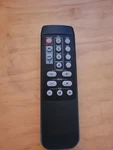 Black Wireless Remote With Bass, Treble, And Volume Controls. Fixed Price $10.00.