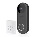 Feit Home Black Plastic Wired Smart-enabled Video Doorbell. Fixed Price $68.15.