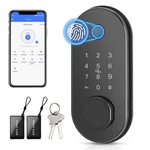 Loctian Smart Door Lock Fingerprint Keyless Entry App Control Black. Fixed Price $126.91.