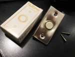 Nutone PB-6L Pushbutton Vintage Door Bell Gold Anodized **new**. Fixed Price $9.99.