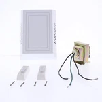 Craftmade Teiber White 2-LIGHT Push Button Door Chime W/ Cover Transformer C102L. Fixed Price $27.48.