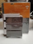 Home Wired/wireless Doorbell Weathered Wood, Interchangeable Face Plates. Fixed Price $25.00.