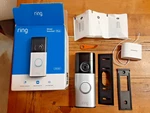Ring Wired Video Doorbell Plus 2ND Gen, 2K Retinal Vision, 3D Motion Detection. Fixed Price $109.50.