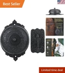 Victorian Style Wireless Brass Chime Doorbell In Oil Rubbed Bronze - Timeless.... Fixed Price $84.99.