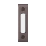 Heath Zenith Oil Rubbed Bronze Brown Metal Wired Pushbutton Doorbell. Fixed Price $31.79.