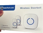 Sadotech Wireless Doorbells 2 Receivers 1 Transmitter White Brand New. Fixed Price $22.00.