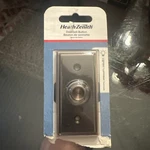 Heath Zenith SL-716-00 Oil Rubbed Bronze Wired Lighted Doorbell 1-1/2 In.. Fixed Price $16.00.