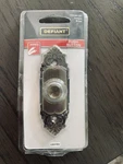 Defiant Push-button Doorbell Lighted Wired Antique Brass New. Fixed Price $11.99.