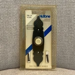 Nutone Lighted Push Button Doorbell PB-16 Vl Black Wrought Iron Finish Nos. Fixed Price $28.00.