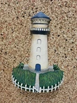 Vtg Large Cast Iron Lighthouse Door Stop Nautical Beach Cape Cod Sea Moby Dick. Fixed Price $18.00.