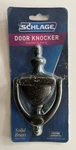 Schlage SC2-3125-716 5-5/16-INCH Solid Brass Door Knocker, Aged Bronze. Fixed Price $27.99.