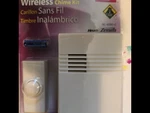 New Heath/zenith SL-6150-C Wireless Battery-operated Door Chime Kit White Sealed. Fixed Price $25.00.