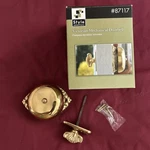 Style Selections Fancy Turn Victorian Brass Mechanical Doorbell #87117. Fixed Price $79.95.