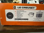 Creuset Signature Round Cast Iron Enamel Casserole W/ Lid 2 3/4 Qt Graphite. Fixed Price $380.00.