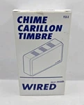 Wired Door Chime Heath Zenith 95B-B White Art Deco Style Nib. Fixed Price $35.16.