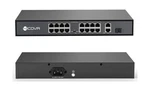 4COVR 16 Ports 120W(AC100-240V) Ethernet Poe Switch, 2X Uplink Gigabit RJ45 P.... Fixed Price $168.77.
