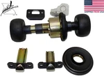 Brinks Push Pull Rotate Interior Non-locking Door Knob Tuscan Bronze 23042-150. Fixed Price $40.16.