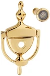 Deltana DKV630CR003 Door Knocker With Viewer 1-3/4-INCH Max Thickness Colo. Fixed Price $61.10.