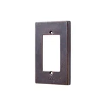 Ring Video Doorbell Elite Faceplate - Silicon Bronze Rust Missing Screws. Fixed Price $35.00.