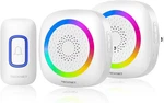 Tecknet Wireless Doorbell, Plug In Bells Cordless With 2 Receivers. Fixed Price $28.10.