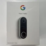 Google Nest Doorbell Wired Video Model A0077 - New Sealed. Fixed Price $80.00.