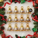 Satvik Set Of 12 Medium Sacred Echoes Metal Jingle Bells With Hanging Loop Fo.... Fixed Price $49.35.