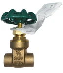 1/2" Gate Valve 200 Wog Brass Solder Compression Connect Non-rising Stem 5301-LF. Fixed Price $15.99.