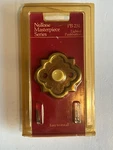 Vintage Nutone PB-25L Pushbutton Lighted Door Bell Brass Masterpiece Series Nos. Fixed Price $14.95.