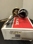 Schlage Privacy Locking Latch ME40N MER505 625 - Polish Chrome/brass Finished. Fixed Price $19.00.