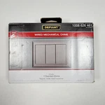 Defiant Wired Mechanical Doorbell Chime Brushed Nickel 1008626461. Fixed Price $14.36.