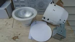 *new Lithonia Lighting LK5BMW 5" White Baffle Recessed Kit With Bulb Free Ship. Fixed Price $19.59.