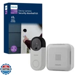 Philips Wireless Security Doorbell Chime Kit, Decoy Camera, Motion-a. Fixed Price $34.99.