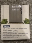 Trushome Doorbell Mount White For Ring, Blink, Arlo, Eufy Anti-theft Adjustable. Fixed Price $6.00.