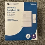 Utilitech Wireless Doorbell Kit Plug-in White Chime Options #6291127 New. Fixed Price $8.99.