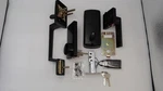 Blacksmith Wifi Smart Keyless Entry Door Lock Set W/front Handle PC1722523. Fixed Price $55.79.