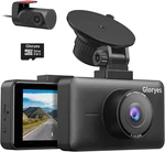 Gloryes Dual Front/rear Dash Cam 4K Uhd, W/ 32GB Card, 3'' Ips Screen, Etc.. Fixed Price $175.00.