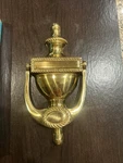 Vintage Traditional Solid Brass Polished Door Knocker Rope Design Cbk Ltd New. Fixed Price $20.00.