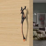 Copper Antique Deer Carved Matte Finish Main Door Handle (size - 8 Inch) 1 Piece. Fixed Price $170.61.