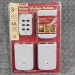 Prime HLRC23PK Indoor Wireless Outlet 3-PACK Remote Control 15A 125V Open Box.. Fixed Price $20.00.