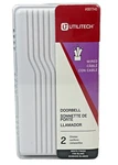 Utilitech White Doorbell Kit Wired 2 Chimes Finish #0077143 New. Fixed Price $7.96.