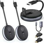 Hdmi G9R Pro- One Transmitter And Two Receivers, Wirelessly Simultaneou. Fixed Price $228.26.