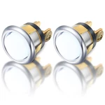 Dreyoo 2 Pack Lighted Doorbell Button Replacement, Easy Install Silver. Fixed Price $14.64.