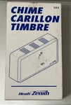 Wired Door Chime Heath Zenith 95B-B White Art Deco Style Nib. Fixed Price $23.95.