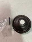 Quorum Door Chime Button, Toasted Sienna 7-305-44. Fixed Price $19.74.